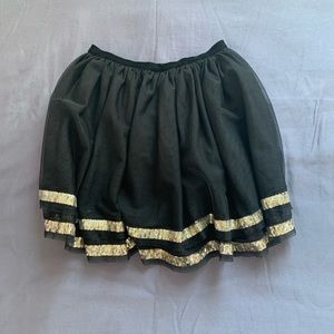Black Poofy Skirt